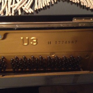 お話し中 Yamaha アップライトピアノ　U3H 中古品