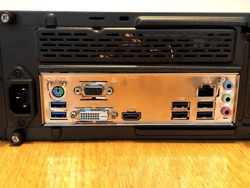 デスクトップPC(Win10,i3-6100,メモリ4G×2,SSD,HDD)