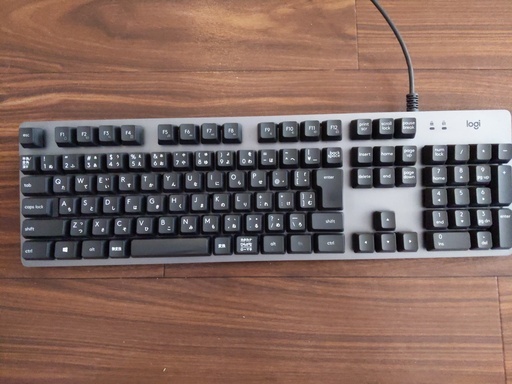 【値段交渉OK!】ロジクール K840 メカニカルキーボード 108フルキー ROMER-G 26キー ロールオーバー　アルミニウム キーボード USB 有線