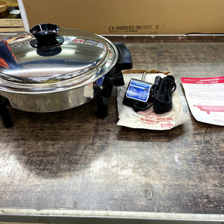 ロイヤルクイーン　フライパン スティーマー　ドームカバー　セニアカップ IH ロイヤルクイーン 2コート鍋 小スティーマー 小ドーム 小ラック