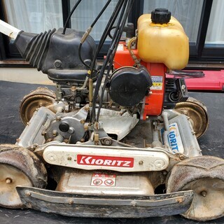 中古 共立 自走式傾斜地草刈機 4WD スパイダーモアー SP850A ジャンク品