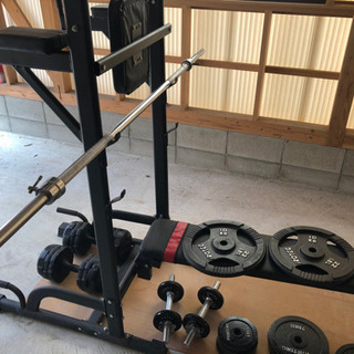 筋トレ　ダンベル、ベンチプレス　取引決まりました！