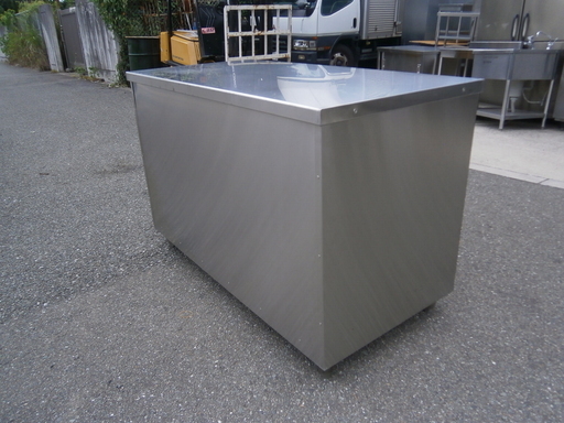 ☆中古品 厨房用品 収納作業台 横1200×奥600×高800㎜ 店頭販売中です！☆