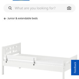 無料　明日お引取り頂ける方IKEA ジュニアベッド