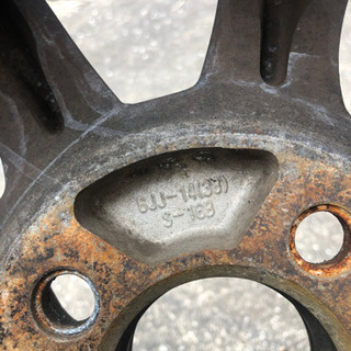 ワタナベ風エイトスポーク PCD100 14x6j +38オフセット　ホイールタイヤ4本セット