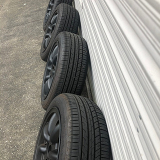 ワタナベ風エイトスポーク PCD100 14x6j +38オフセット　ホイールタイヤ4本セット