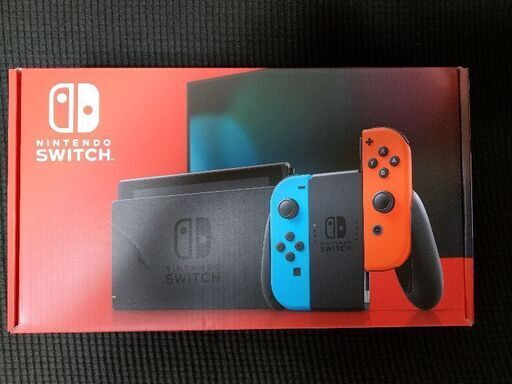 新品新型　Nintendo Switch本体　ネオン