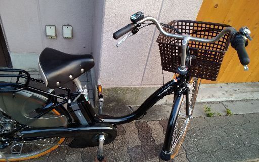 YAMAHA PAS Natura 26吋電動アシスト自転車 アルミ/6.6Ahバッテリー+