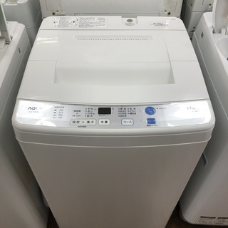 【リサイクルショップどりーむ天保山店】2908　洗濯機　アクア　AQW-S45D　4.5Kg  2016年製【3ヶ月保証付き】