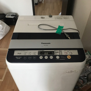 洗濯機　2013年製　Panasonic NA-F70PB6 