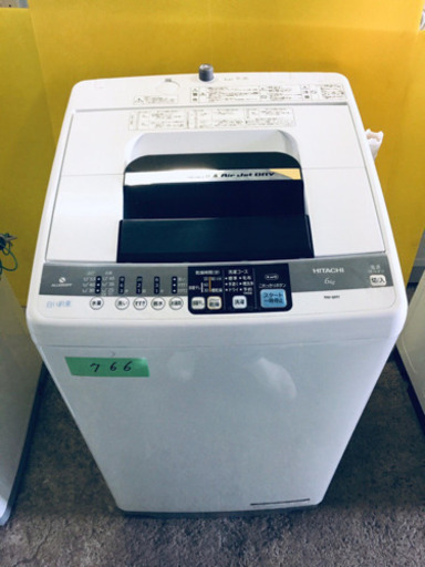 766番 HITACHI✨日立全自動電気洗濯機✨NW-6MY‼️