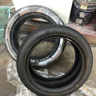 スカイライン フーガ245/45-18 セーバーリング　2本