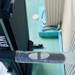 未使用 BTM 電動ルームランナー 時速1~10km 折りたたみ 1年安心保証 移動キャスター 広幅走行面 家庭用 薄型 (ブラック＆オレンジ(MAX10km/h))