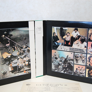 レア 赤盤 LPレコード THE BEATLES レット・イット・ビー AP-80189 アップル丸帯 補充票☆ PayPay(ペイペイ)決済可能 ☆ 札幌市 清田区 平岡