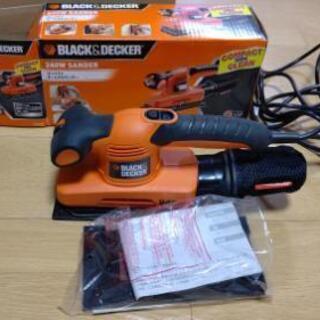 オービタルサンダー Black& Decker 