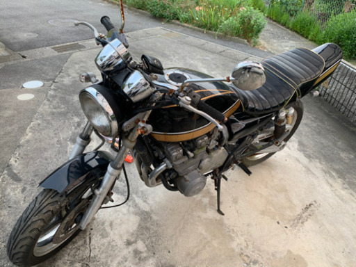 ゼファー400 ZR400C 事故車
