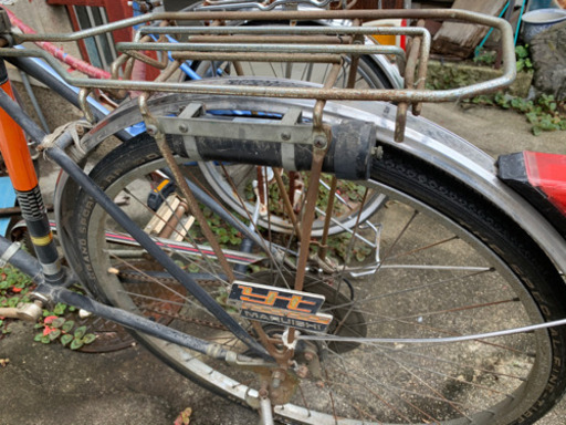ヤングホリデー　昭和　レトロ　自転車　レア　丸石自転車