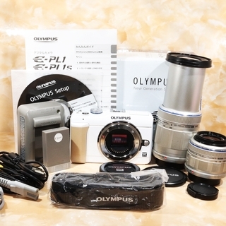 ◇極上美品◇オリンパス E-PL1S ダブルズームキット