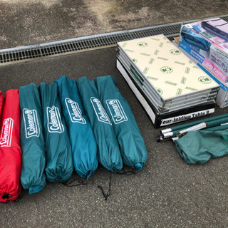 【お盆限定】コールマン イス・テーブルセット(おまけ付)