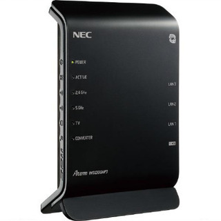 NEC 無線LANルーター WG1200HP3 