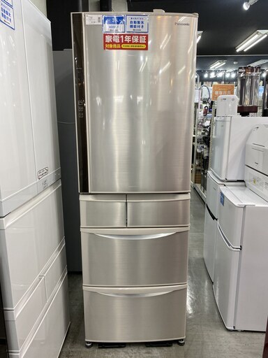2017年製 パナソニック 5ドア冷蔵庫 NR-EE412V