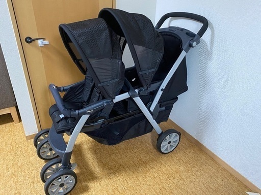 ＊取引中＊【値下げしました】chicco 双子ベビーカー