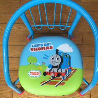 機関車トーマス　子ども用パイプ椅子