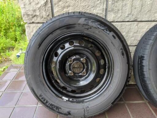 14インチ 5j Pcd100 4h ハブ径60 サマータイヤ付き日産純正スチールホイール4本セット センターキャップ付き Tmytmo Lll 電車事業所前のタイヤ ホイールの中古あげます 譲ります ジモティーで不用品の処分