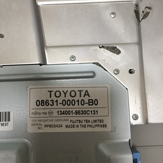 トヨタ純正フリップダウンモニター 12.1