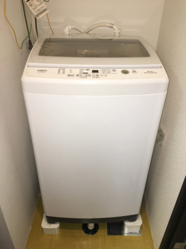 AQUA 全自動洗濯機　AQW-GV80G 綺麗な商品