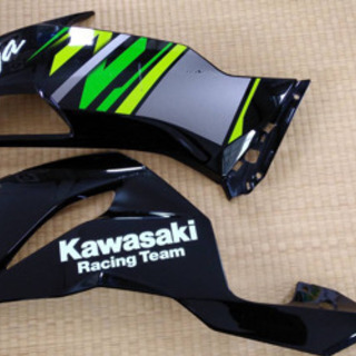 カワサキ　ZX-6R　2019年モデル 左サイドカウル　左アンダーカウル　擦り傷あり