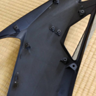 カワサキ ZX-6R 2019年モデル 左サイドカウル 左アンダーカウル 擦り傷あり