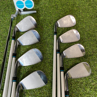 MIZUNO& WORLD EAGLE☆レディース☆ゴルフクラブセット☆ブルー