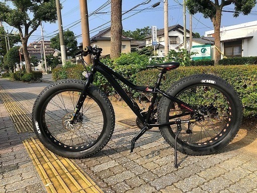 本格的ファットバイク　KHS4シーズン500　26インチ　中古車
