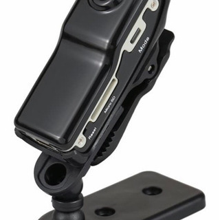 【防犯カメラ】音声検知式超小型クリップ型センサーカメラ　小型カメラ