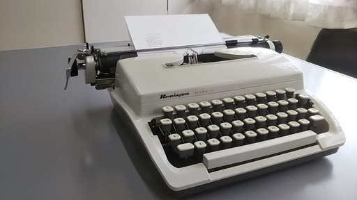 タイプライターRemington MARKⅡ 1967年 レトロ 美品