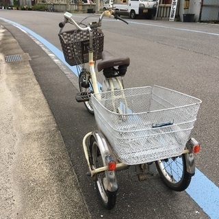 パナソニック電動アシスト3輪車 バッテリー交換済