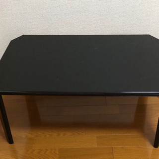 折り畳みテーブル　黒