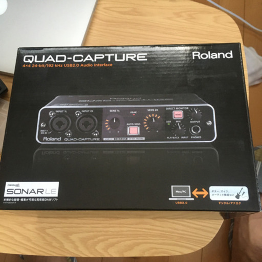 【ほぼ未使用】Roland QUAD-CAPTURE UA-55