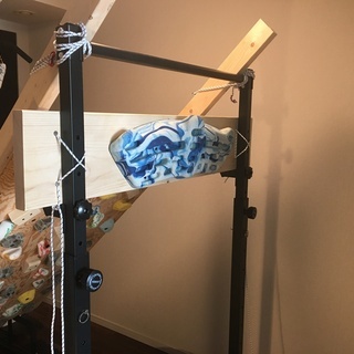 激安！今週末必ず売却！自立式クライミングウォール・懸垂マシン・フィンガーボード