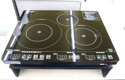 3口 IHクッキングヒーター IHC-S313 アイリスオーヤマ 2013年製-