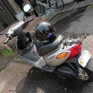極上中古！YAMAHA JOG(2015年式) ／走行2,825km／自賠責保険3年付／ヘルメット２個付