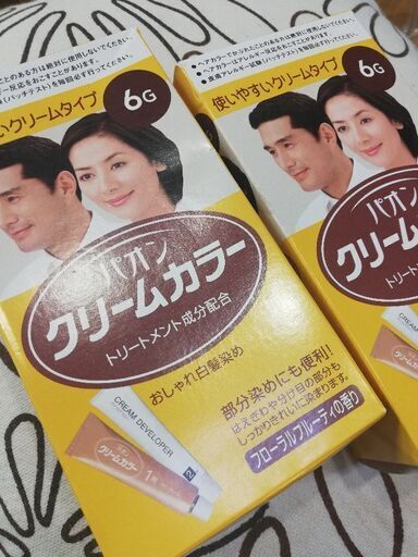 パオン クリームカラー おしゃれ白髪染め 6g ゆき 鶴ケ丘のヘアケアの中古あげます 譲ります ジモティーで不用品の処分