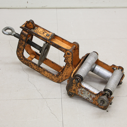 ケーブル布設工事用機材 金車　四面コロ 四面ローラー(HD778awxY)②