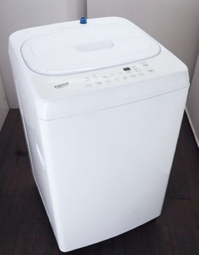(送料無料) 2017年 美品 5.5kg 洗濯機 英文ボタン オシャレ家電 希少品 ①