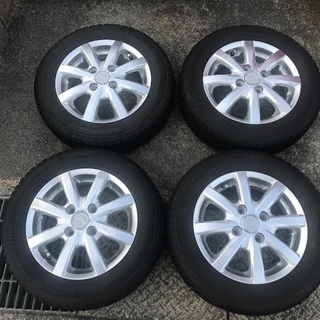 155／65R13 スタッドレスアルミホイール4本