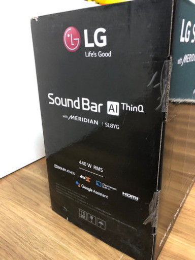 新品 LG サウンドバー SL8YG