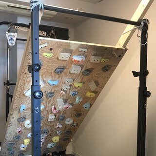 激安！今週末必ず売却！自立式クライミングウォール・懸垂マシン・フィンガーボード
