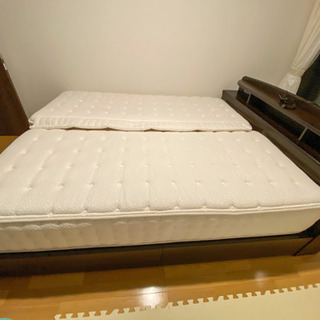 ニトリ　クイーン　ベッド　マットレス