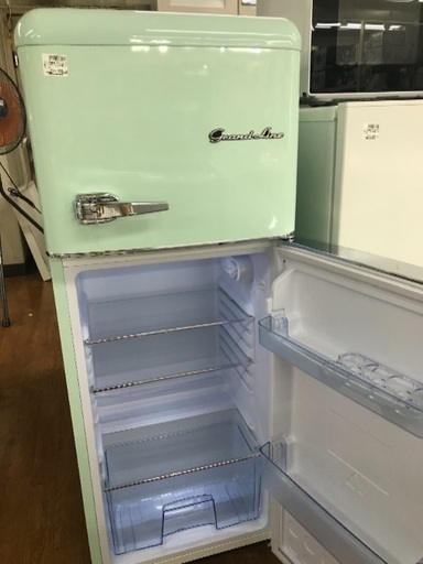 レトロモチーフ冷蔵庫 A-stge 2019年 114ℓ